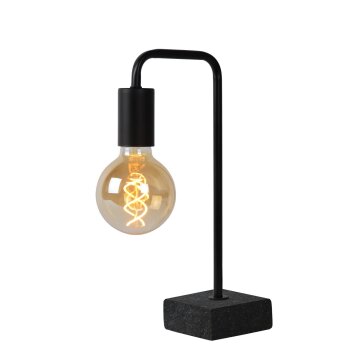 Lampe de table Lucide LORIN Noir, 1 lumière