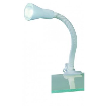 Lampe à clip Trio 5028 Blanc, 1 lumière