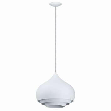 Suspension Eglo CAMBORNE Blanc, 1 lumière