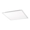 Plafonnier Leuchten-Direkt FLAT LED Blanc, 1 lumière, Télécommandes