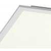 Plafonnier Leuchten-Direkt FLAT LED Blanc, 1 lumière, Télécommandes