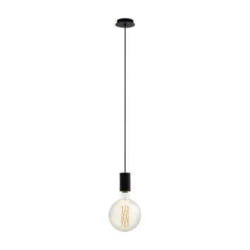 Suspension Eglo POZUETA Noir, 1 lumière