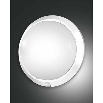 Lampe extérieure Fabas Luce ARMILLA Blanc, 1 lumière