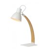 Lampe à poser Lucide CURF Blanc, 1 lumière