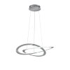 Suspension Trio OAKLAND LED Nickel mat, 1 lumière