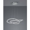 Suspension Trio OAKLAND LED Nickel mat, 1 lumière