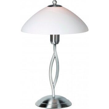 Lampe de table Steinhauer CAPRI Acier inoxydable, 1 lumière