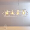 Suspension Babol Blanc, 4 lumières