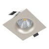 Spot encastrable Eglo SALICETO LED Nickel mat, 1 lumière