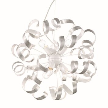 Suspension Ideal Lux VORTEX Blanc, 6 lumières