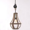 Suspension Steinhauer liberty bell Brun, 1 lumière