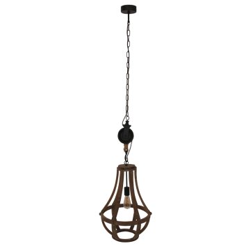 Suspension Steinhauer liberty bell Brun, 1 lumière