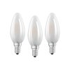 Lot de 3 Osram LED E14 4,5 Watt 2700 Kelvin 470 Lumen