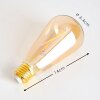 Ampoule LED Pratoia E27 9 Watt 806 Lumen 2200 - 5500 Kelvin