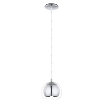 Lampe suspendue Eglo ROCAMAR Chrome, 1 lumière