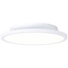 Plafonnier Brilliant Buffi LED Blanc, 1 lumière