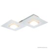 Applique murale Grossmann Karree LED Champagne, 2 lumières