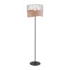 Lampadaire Leuchten-Direkt REED Noir, 1 lumière