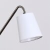 Lampadaire Gunstock Nickel brillant, 2 lumières