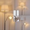 Lampadaire Gunstock Nickel brillant, 2 lumières