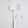 Lampadaire Gunstock Nickel brillant, 2 lumières