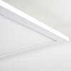 Plafonnier Salmi LED Blanc, 1 lumière