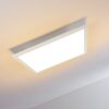 Plafonnier Salmi LED Blanc, 1 lumière