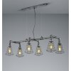 Suspension Trio-Leuchten Gotham Brun foncé, Argenté, 6 lumières