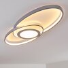 Plafonnier Chunky LED Argenté, 1 lumière