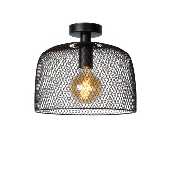 Plafonnier Lucide MESH Noir, 1 lumière