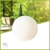 Boule lumineuse Brilliant Garden Blanc, 1 lumière