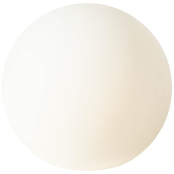 Boule lumineuse Brilliant Garden Blanc, 1 lumière