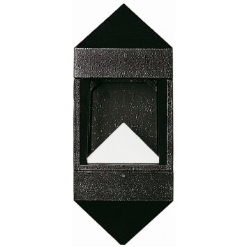 Applique extérieure Albert 618 Noir, 1 lumière