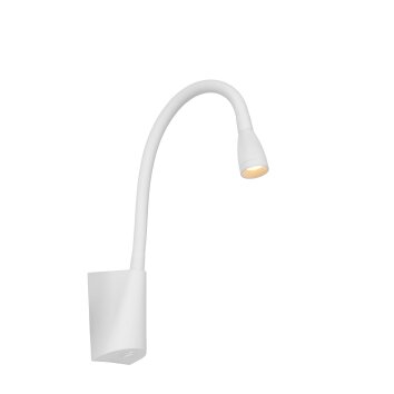 Lampe de chevet Lucide GALEN-LED Blanc, 1 lumière