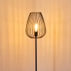 Lampadaire Luano Noir, 1 lumière