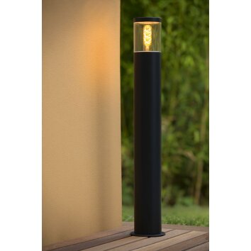 Borne lumineuse Lucide FEDOR Noir, 1 lumière