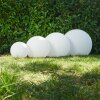 Set de boules lumineuses Arslev Blanc, 4 lumières