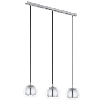 Lampe suspendue Eglo ROCAMAR Chrome, 3 lumières