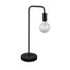 Lampe à poser Trio Leuchten DIALLO Noir, 1 lumière