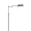 Lampadaire Steinhauer Mexlite LED Acier inoxydable, 1 lumière