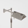 Lampadaire Steinhauer Mexlite LED Acier inoxydable, 1 lumière