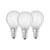 Lot de 3 Osram LED E14 4,5 Watt 2700 Kelvin 470 Lumen