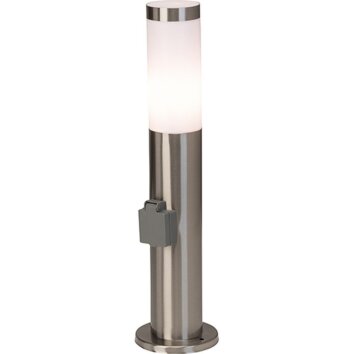 Chorus Borne lumineuse Luminaires Brilliant Acier inoxydable, 1 lumière