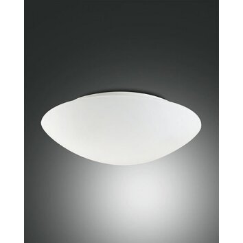 Plafonnier Fabas Luce PANDORA Blanc, 2 lumières