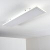 Plafonnier Salmi LED Blanc, 1 lumière