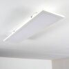 Plafonnier Salmi LED Blanc, 1 lumière