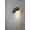 Applique murale Konstsmide Vicenza LED Noir, 1 lumière