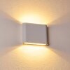 Applique murale d'extérieur Tinglev LED Blanc, 2 lumières