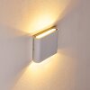 Applique murale d'extérieur Tinglev LED Blanc, 2 lumières