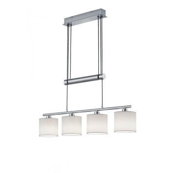 Suspension Trio GARDA Nickel mat, 4 lumières